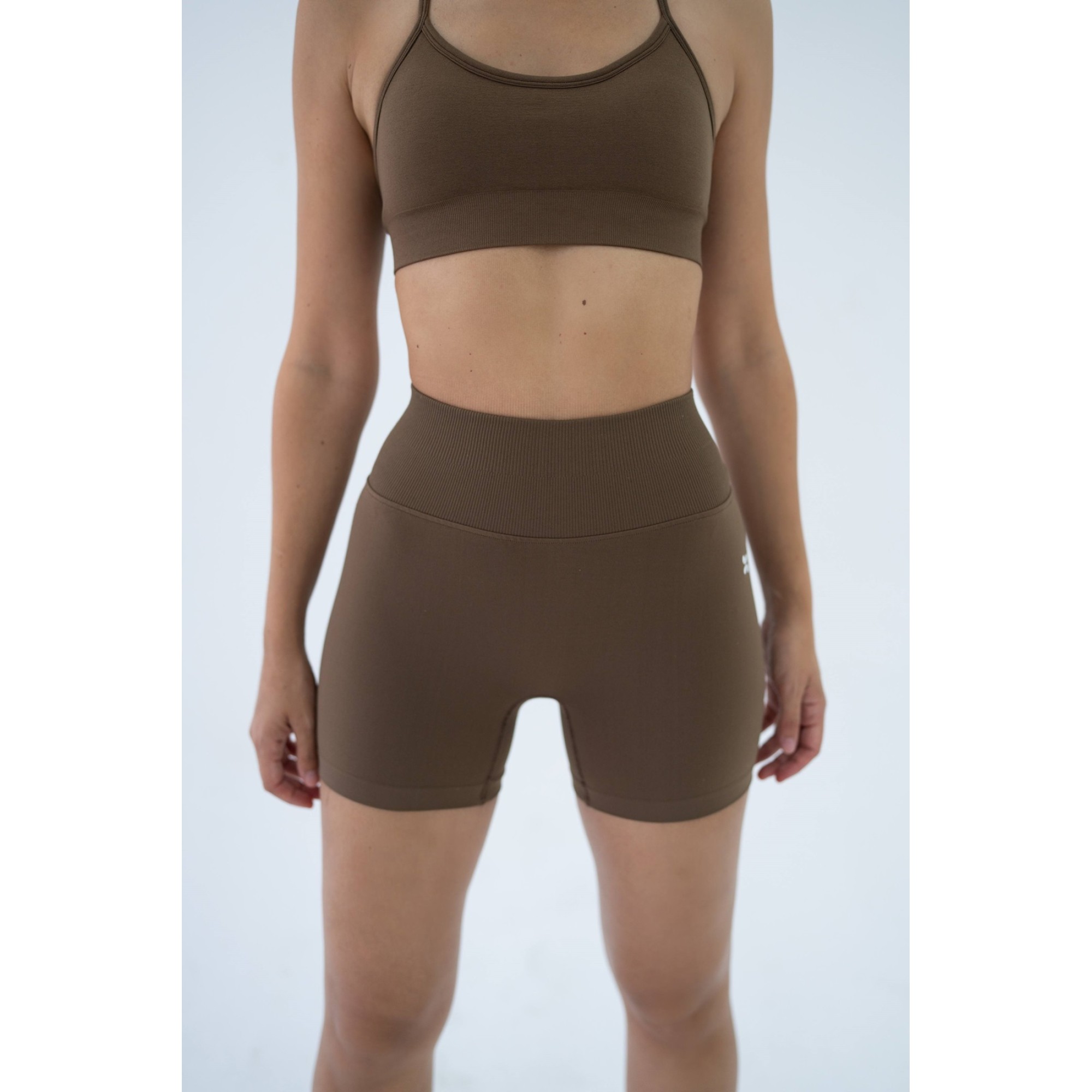 CloudFit Spor Şort - Kahverengi