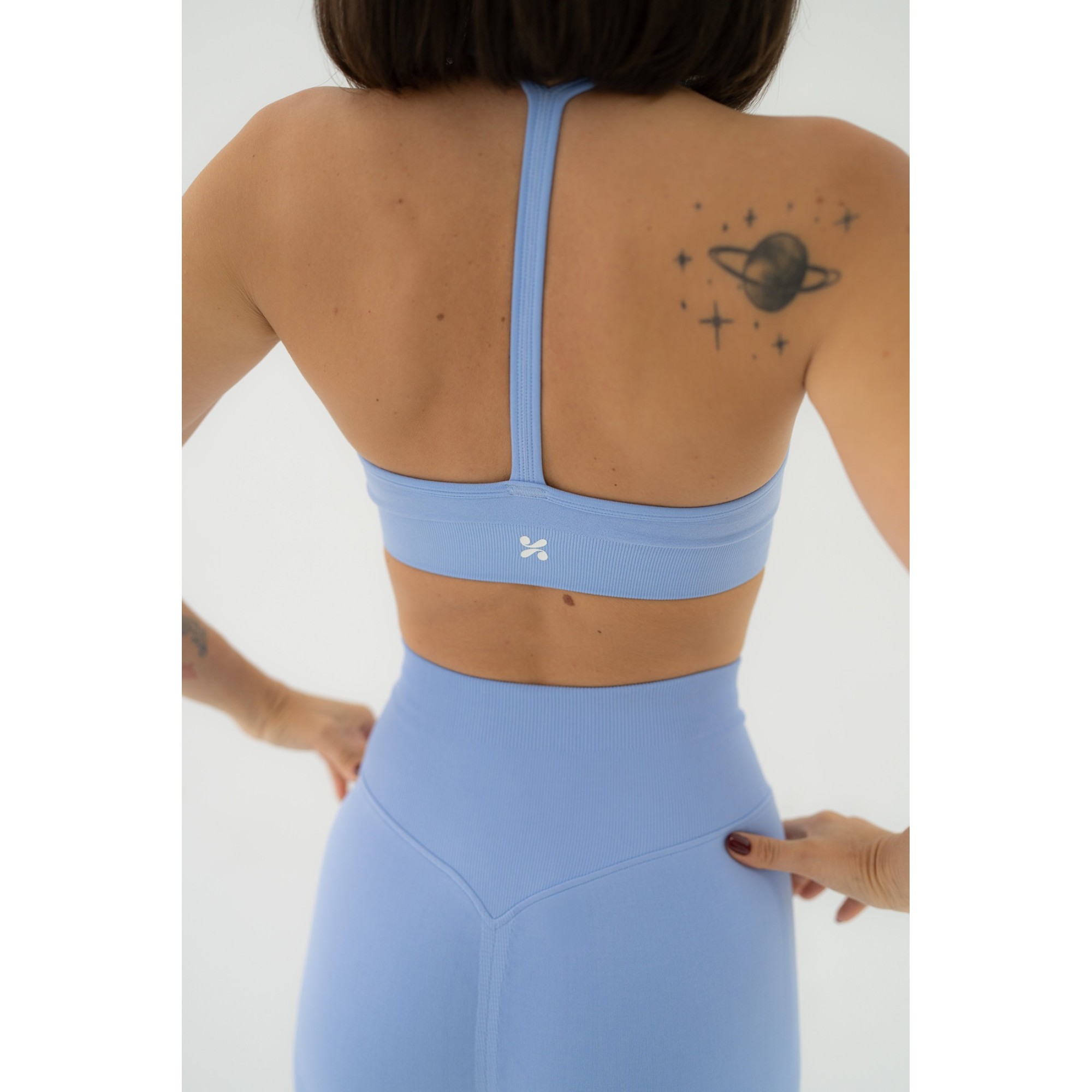 Cloudfit Spor Bra-Mavi