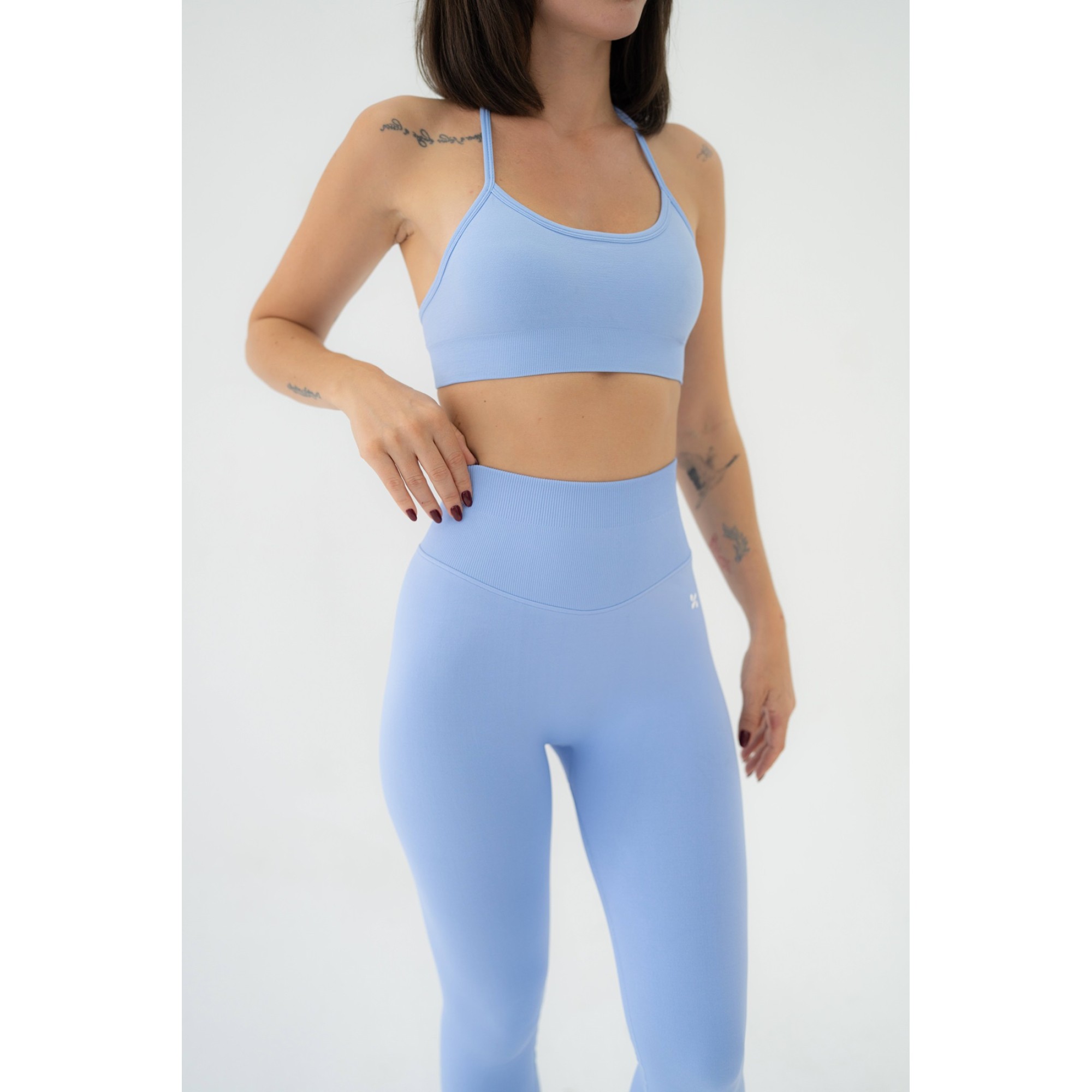 Cloudfit Spor Bra-Mavi