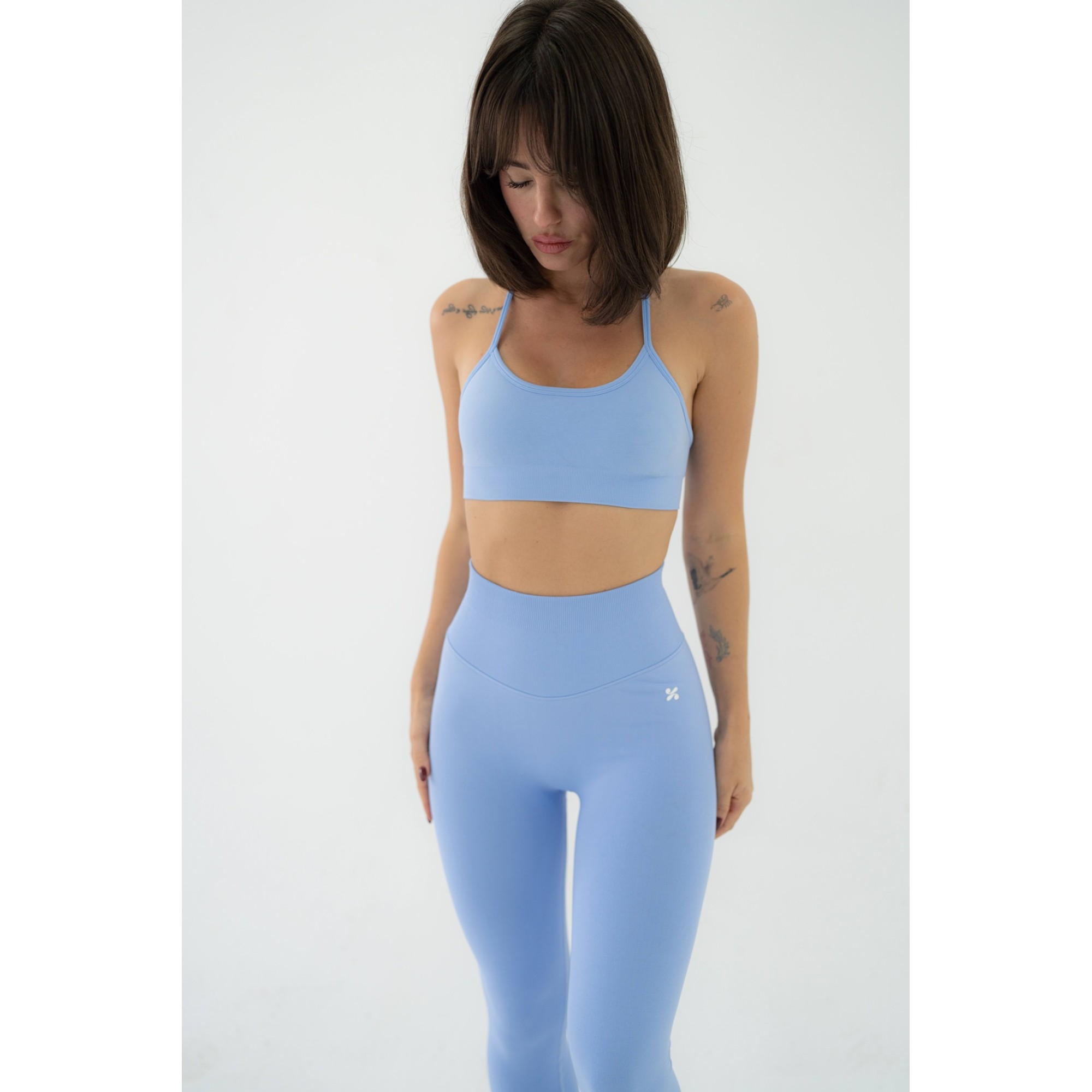 Cloudfit Spor Bra-Mavi