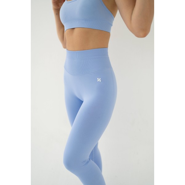 CloudFit Esnek ve Toparlayıcı Spor Tayt-Mavi[STOCK:0]