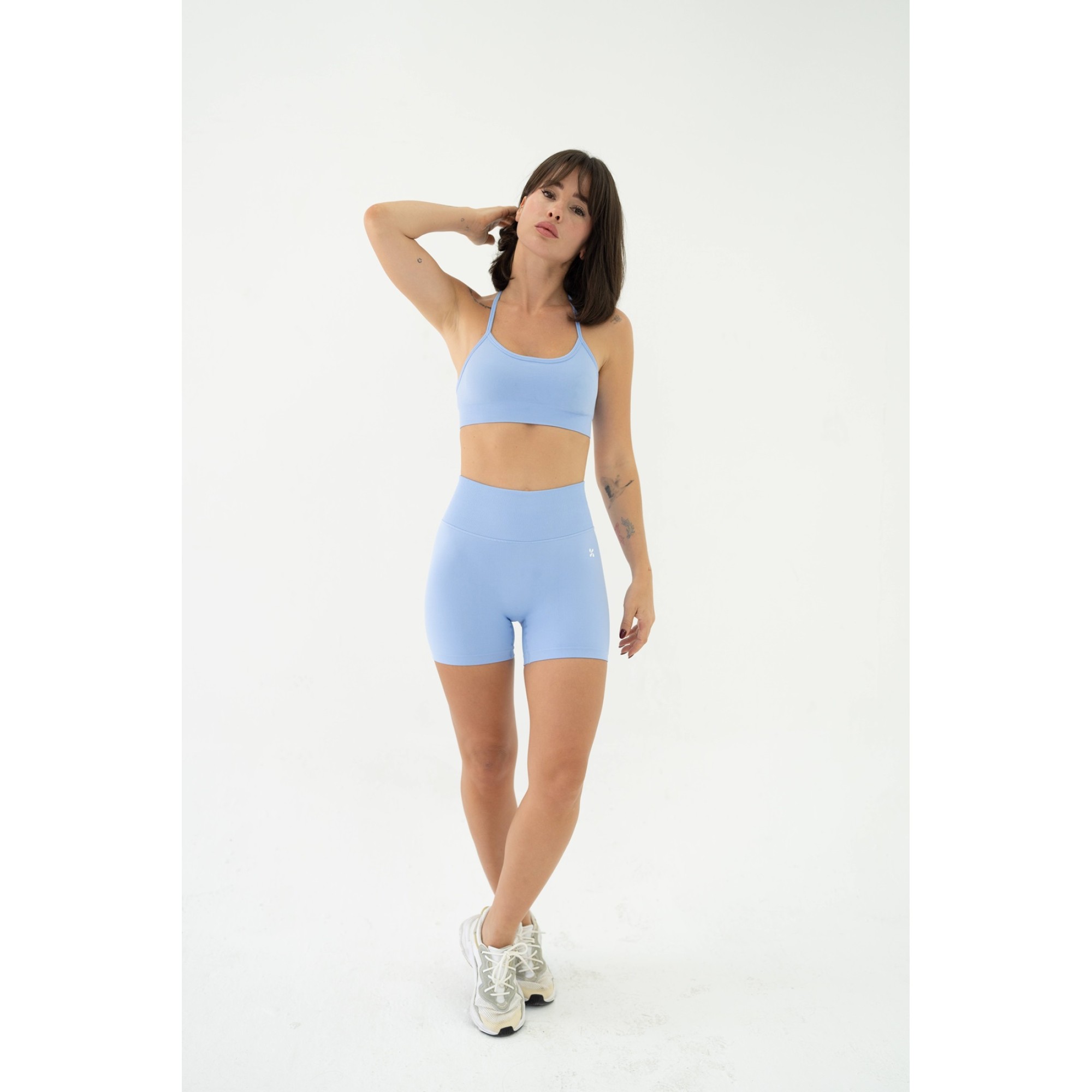 CloudFit Spor Şort - Mavi