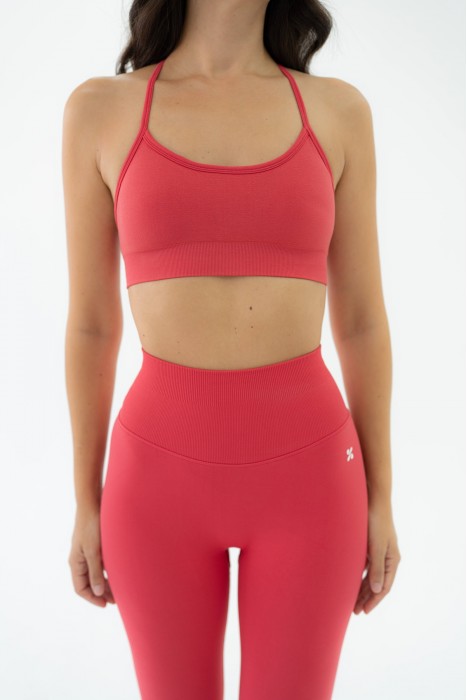 Cloudfit Spor Bra-Pembe