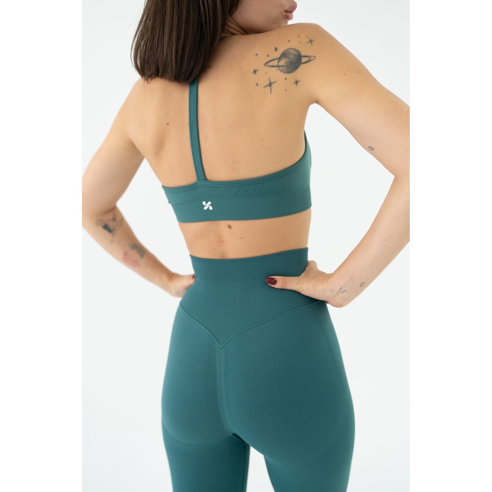 CloudFit Esnek ve Toparlayıcı Spor Tayt-Yeşil