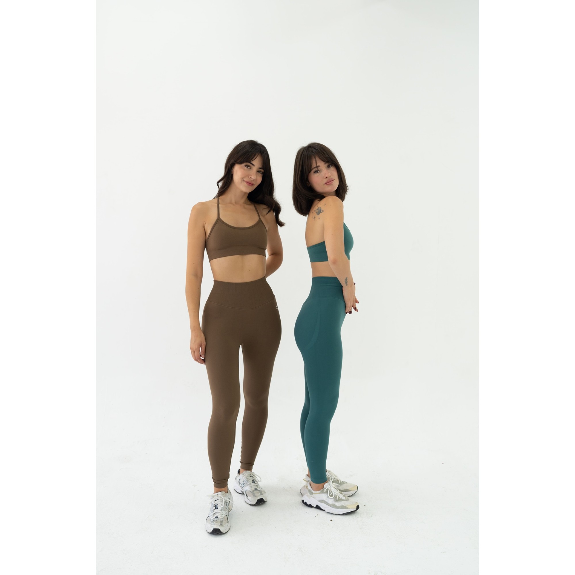 CloudFit Esnek ve Toparlayıcı Spor Tayt-Yeşil